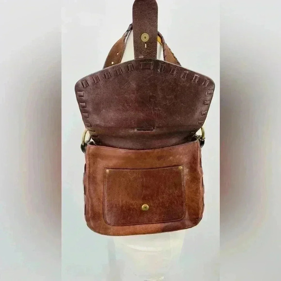 Coach Julia Thick Leather Handbag, Purse Boho - Picture 10 of 16